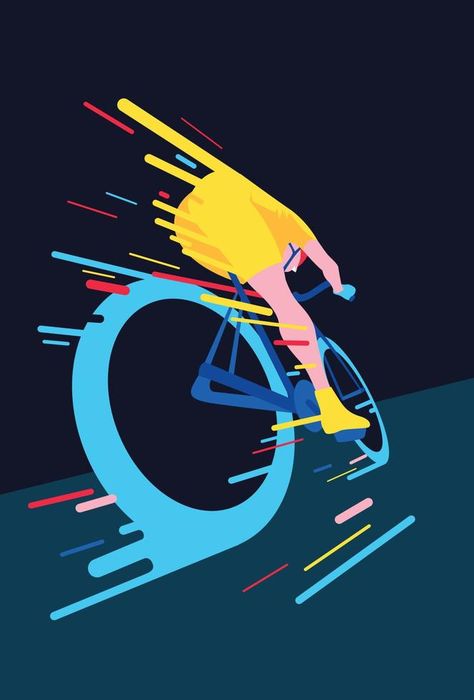 Cycling race stylized background, cyclist vector silhouette Bike Race Poster, Stylized Background, Sports Illustrations Design, Race Poster, Academic Drawing, Cycling Posters, Bike Race, Cycling Race, Sport Poster Design