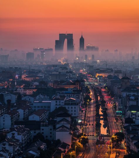 westeastsouthnorth:““Suzhou, China” ” Suzhou China, China Trip, West East, Book Cover Design Inspiration, Chinese People, Scenery Photography, City Landscape, China Travel, Suzhou