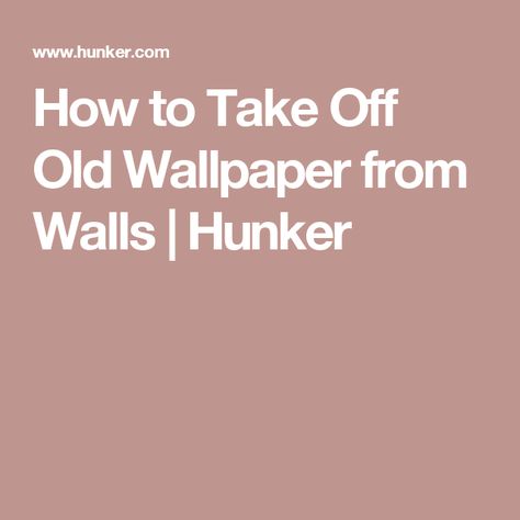 How to Take Off Old Wallpaper from Walls | Hunker Wallpaper Cover Up Ideas, Ways To Cover Wallpaper, How To Cover Wallpaper, Covering Wallpaper Ideas, Cheap Wall Covering, Installing Beadboard, Painting Over Wallpaper, Removing Old Wallpaper, Shiplap Boards