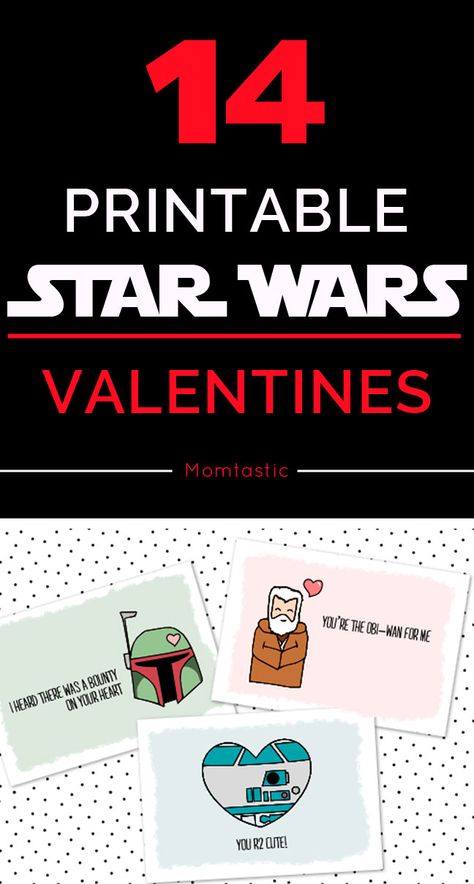 Free printable Star Wars Valentines! Valentines Cards Diy Handmade, Diy Kids Christmas Cards, Christmas Cards Free Printable, Starwars Valentines Cards, Free Printable Star Wars, Preschool Valentine Cards, Star Wars Valentine, Dinosaur Valentine Cards, Stampin Up Valentine Cards