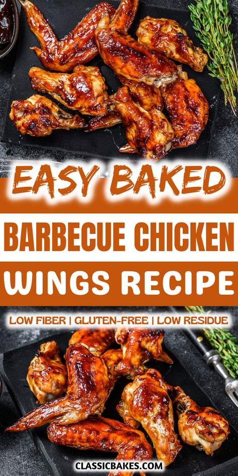 Enjoy summer flavors with oven-baked barbecue chicken wings, bursting with juicy, tender, and sticky wings coated in homemade barbecue sauce, perfect for those without a grill. Oven Bbq Chicken Wings, Easy Bbq Wings In Oven, Barbecue Chicken Wings In Oven, Easy Bbq Wings, Baked Barbecue Chicken, Wings Recipe Oven, Oven Barbecue Chicken, Baked Bbq Chicken Wings, Chicken Wingettes