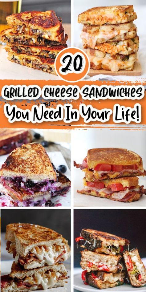 Party Subs, Grilled Cheese Sandwich Recipes, Best Grilled Cheese Sandwich, Sandwich Platters, Bacon Brie, Grilled Sandwich Recipe, The Best Grilled Cheese, Hot Sandwich Recipes, Fancy Grilled Cheese