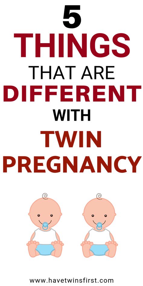 The top 5 twin pregnancy differences. What to expect from a twin pregnancy. Twin pregnancy vs. singleton pregnancy. #twinmom #twins #pregnancy Twins Toddlers, Twins Quotes, Twins Tips, Twin Quotes, Twins Pregnancy, Twins Announcement, Twin Pregnancy Announcement, Raising Twins, Newborn Schedule