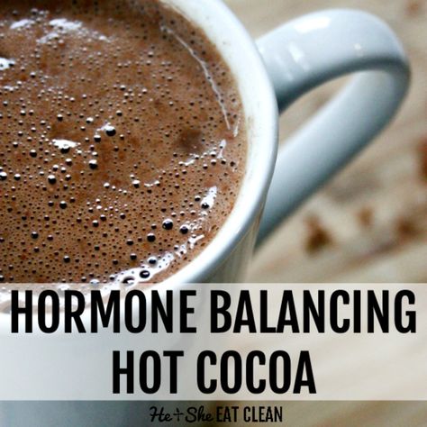 Hormone Balancing Hot Cocoa, Fancy Beverages, Healthy Cocoa, Maca Root Powder, Cocoa Drink, Keto Drinks, Chocolate Drink, Smoothie Drink Recipes, Drink Bar