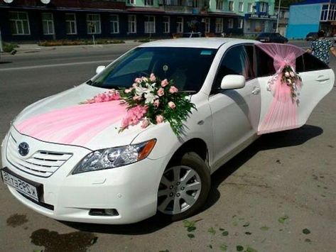 Car Decoration For Wedding, Diy Wedding Arch Flowers, Rent Car, Wedding Car Hire, Wedding Car Decorations, Corolla Altis, Decoration For Wedding, Delhi Wedding, Toyota Fortuner