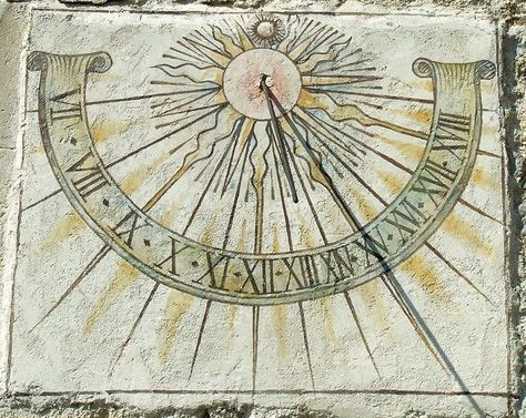 Sundial Tattoo, Weird Fiction, Nostalgia Aesthetic, Hourglasses, Sundials, Clock Tattoo, I Ching, Black Room, Easter Weekend