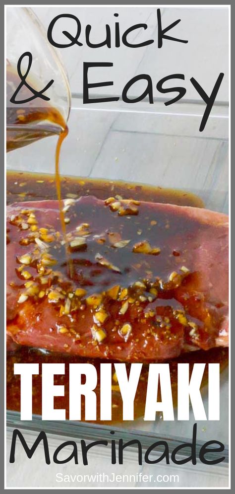 Asian Marinade, Teriyaki Steak, Steak Marinade Recipes, Pork Marinade, Beef Marinade, Teriyaki Marinade, Meat Marinade, Jerky Recipes, Pork Rib Recipes