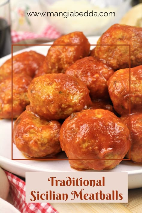 Meatballs Made With Bread Soaked In Milk, 3 Meat Meatballs, Grandmas Meatball Recipes, Best Italian Meatballs Homemade, Italian Meatball Recipes Oven, Belgium Meatballs, Moist Meatballs Recipe, Tender Meatballs Recipe, Authentic Italian Meatballs Homemade