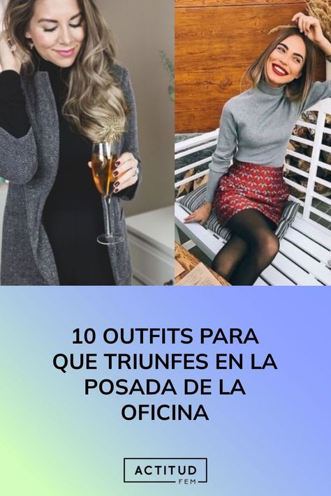 Afortunadamente este fin de año pinta para ser una Navidad llena de celebraciones; por lo que, es más que seguro que en tu oficina ya estén planeando la posada. A continuación te presentamos 10 outfits que logran el perfecto balance entre algo divertido, elegante y profesional. Outfit Fiesta, Ideas De Outfits