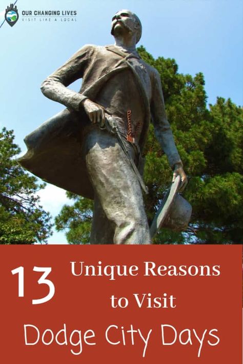 13 Unique Reasons To Visit Dodge City Days | Our Changing Lives Dodge City Kansas, Changing Life, Dodge City, Midwest Travel, Be Rich, Summer 2025, Mississippi River, City Trip, Archipelago