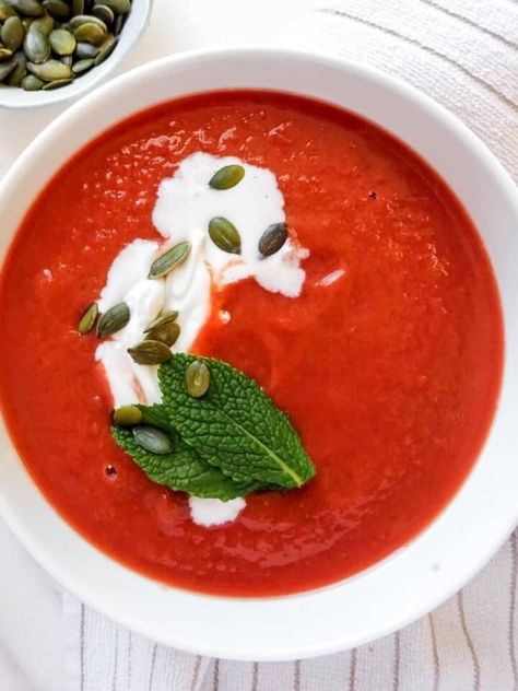 Cosy & Warming Soups - Through The Fibro Fog Sweet Pumpkin Seeds, Easy Healthy Lunch, Low Histamine Foods, Beetroot Soup, Easy Healthy Lunch Recipes, Fibro Fog, Low Histamine Diet, Beet Soup, Hearty Lunch