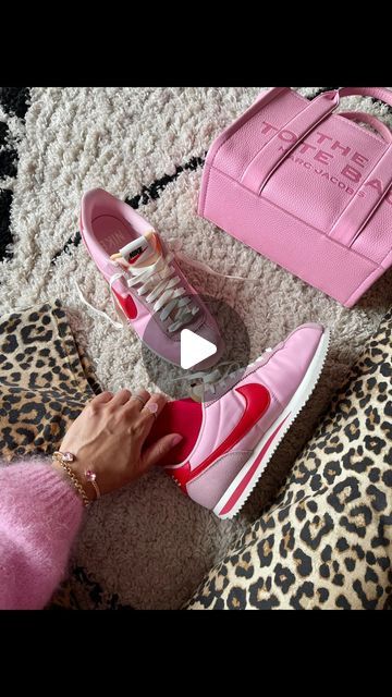 Cat Patterson on Instagram: "I’m an absolute sucker for a pink trainer 💖👟These Nike Cortez trainers will add a touch of cute to any outfit and are giving Balletcore vibes don’t you think? I bought mine via the @nike website linked on my @shop.ltk @ltk.europe   - -  #nikecortez #pinknikecortez #trainersoftheday #sneakerfreaker #sneakerunboxing" Nike Cortez Outfit, Nike Cortez Shoes, Cortez Shoes, Nike Website, Pink Nikes, Nike Cortez, You Think, Casual Outfits, Nike