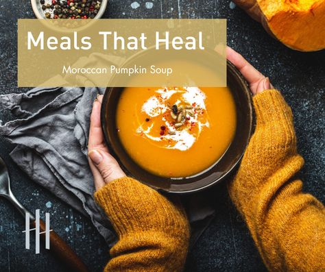 🎃 Pumpkins aren’t just for pies and lattes—they’re a gourd-geous source of vitamins! 🍂🍲 Get cozy this Fall with this Moroccan Pumpkin Soup—easy, healthy, and totally delicious. Your tastebuds will thank you! 😍👇 Soup Healing, Soup Easy Healthy, Pumpkin Soup Easy, Dosha Quiz, Ayurveda Recipes, Ayurvedic Practitioner, Ayurvedic Recipes, Moroccan Spices, Soup Easy