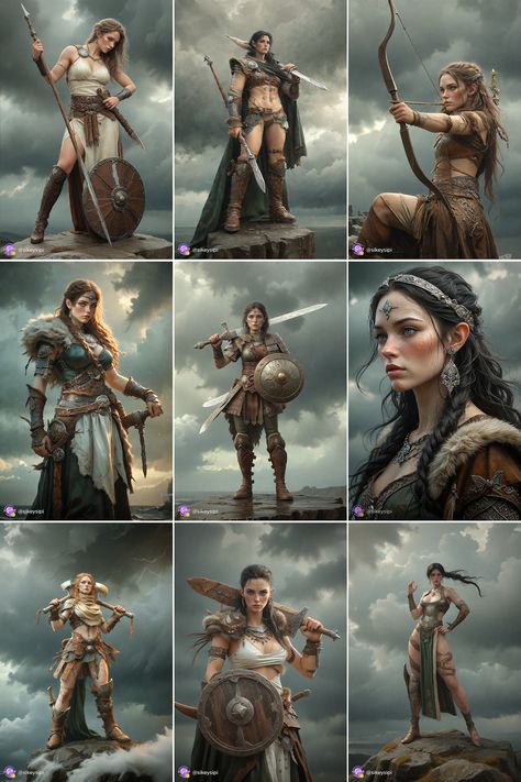 #VikingHuntress #BattleReady #WarriorSpirit 💥https://buysnap.tech/sikeysipi 💥This Viking huntress is ready for any battle, with her fierce expression and weapons at hand. She represents the perfect blend of agility and strength, making her a true warrior at heart. Ideal for fans of fantasy and historical battles. #VikingHuntress #BattleReady #WarriorSpirit Viking Huntress, Fierce Expression, Graphic Novel Art, Warrior Spirit, Viking History, Viking Warrior, Fantasy Warrior, Norse Mythology, Graphic Novel