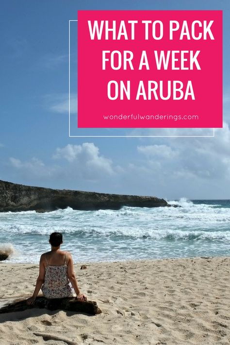 Planning a vacation on Aruba? Don't forget to pack these things! What To Wear In Aruba, Pack For A Week, Netherlands Travel Destinations, Aruba Honeymoon, Aruba Travel, Beautiful Countries, Planning A Vacation, Countries In Europe, Central America Travel