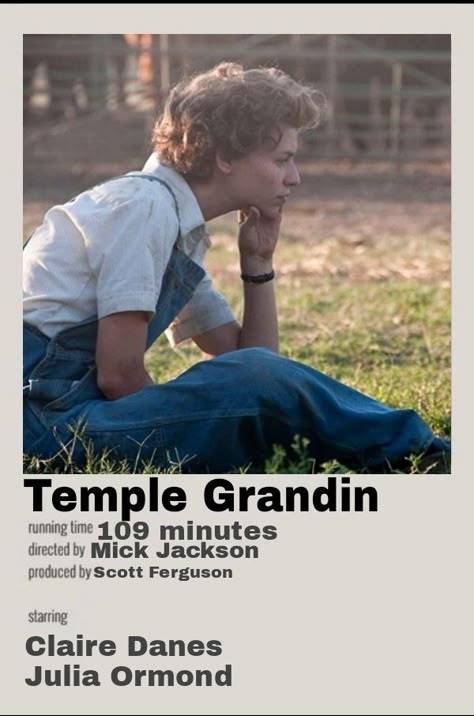 Temple Grandin Movie, Julia Ormond, Temple Grandin, Bebas Neue, Catherine O'hara, Claire Danes, Stuff To Watch, Shows To Watch, Historical Drama