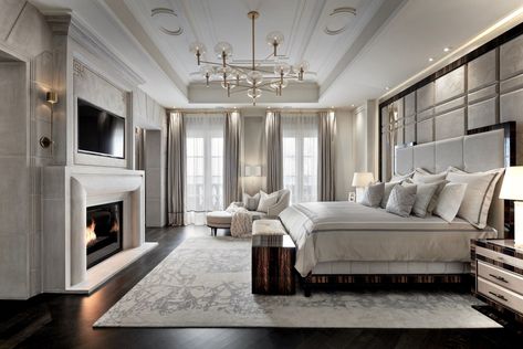 An Ultra-Luxurious $50 Million Canadian Home That’s Anything But Rustic Ferris Rafauli, बेडरूम डिजाइन, Interior Design Per La Casa, Luxury Bedroom Master, Luxurious Bedroom, Modern Bedroom Decor, Trendy Bedroom, Top Interior Designers, Architectural Digest