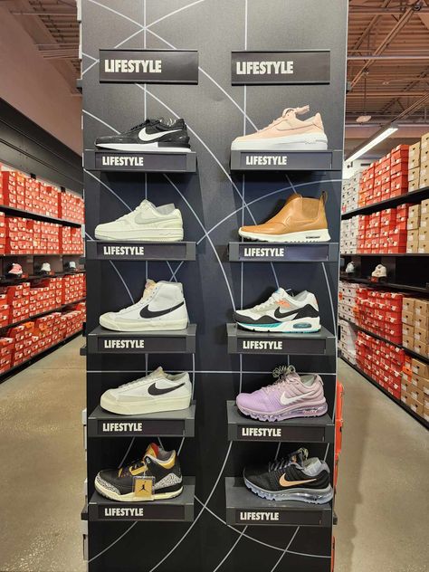 Nike Factory Store at the Lake Buena Vista Factory Stores. Up to 60% OFF (Select Items). Great deals throughout the store. Restrictions, and Exclusions may apply. Sale is subject to change. Nike Factory Store, Nike Factory, Sas Shoes, At The Lake, The Store, Discount Coupons, Great Deals, Lake, Nike