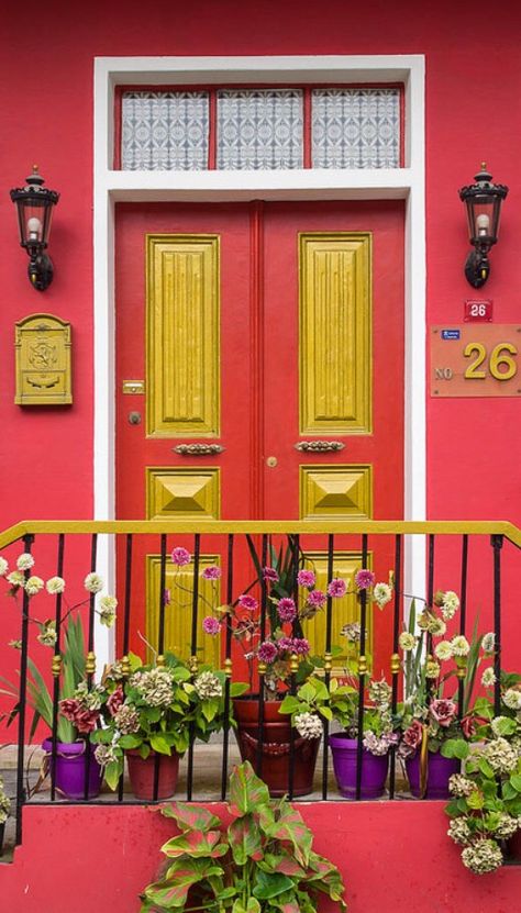 Door in Turkey°° Pretty Doors, When One Door Closes, Door Gate, Cool Doors, The Doors, Red Door, Closed Doors, Unique Doors, Old Doors