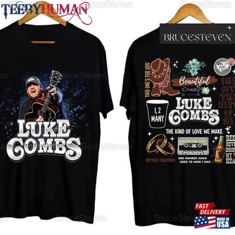 Luke Combs World Tour Shirt Country Music 2024 Classic Hoodie Check more at https://teebyhuman.com/product/luke-combs-world-tour-shirt-country-music-2024-classic-hoodie/