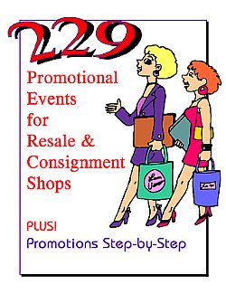 Impress customers with fun and cost-effective promotional events, from the simplest to the most festive Kate Holmes, Wood Business Card, Kids Consignment, Wood Business, Wood Business Cards, Clothing Store Displays, Consignment Sale, Resale Store, Consignment Boutique