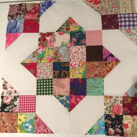 Fabric Art Tutorials, Road Quilt, 16 Patch Quilt, Big Block Quilts, Cross Road, Cross Quilt, Scrappy Quilt Patterns, American Quilt, Scrap Quilt Patterns