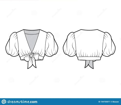 Blouse Illustration, Blouse Sketch, Sleeve Technical Drawing, Fashion Illustrations, Sleeve Flat Sketch, Sleeves Technical Drawing, Puff Sleeve Flat Sketch, Puff Sleeve Technical Drawing, Blouse Flat Sketch