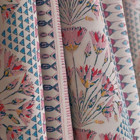 Anna French Fabric, Season Colour Palette, Mood Board For Living Room, French Country Quilt, Anna French Wallpaper, Half Bath Wallpaper, French Bedding, Pink Interior Design, French Country Fabric