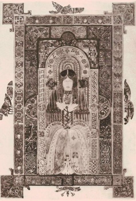 George Dutch Davidson (1879-1901) was a Scottish Artist influenced by Symbolism, Celtic Revival & Art Nouveau. He worked in a shared Dundee, Scotland Studio with John Duncan (1866-1945). Celtic Revival, John Duncan, Dundee Scotland, Scottish Artists, Ink On Paper, Dundee, Pen Ink, Art Nouveau, Scotland