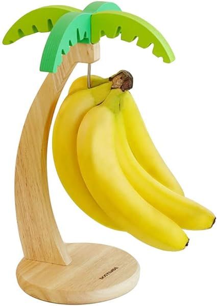 Amazon.com: Dostende Banana Holder - Banana Hanger Tree with Stainless Steel Hook for Kitchen Countertop : Home & Kitchen Banana Storage, Keep Bananas Fresh, Banana Hanger, Banana Holder, Banana Stand, Hanger Stand, Fruit Storage, Banana Tree, Storage Stand