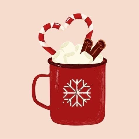 Cup Decorating, Red Cup, Adventure Seeker, Chocolate Caliente, Winter Design, Marshmallows, Hot Drink, Hot Chocolate, Caramel