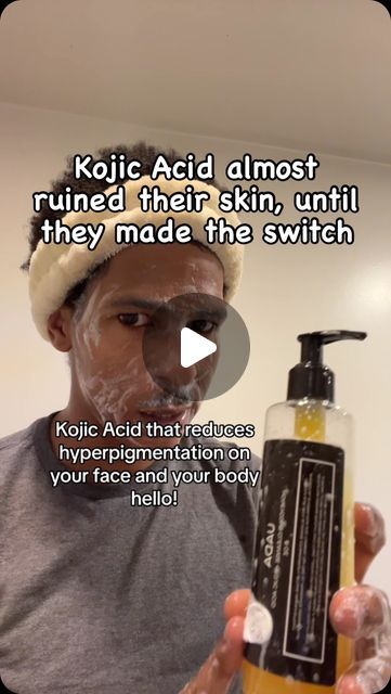 UADA SKIN on Instagram: "Kojic Acid almost ruined their skin, but not anymore!  Consider Honeycomb Cleanse+ Kojic Acid instead of harsh, drying bar soap." How To Use Kojic Acid Soap, Kojic Acid Before And After, Kojic Acid Soap, Clean Blackheads, Keratosis Pilaris, Reduce Hyperpigmentation, Acne Solutions, Dry Bar, Acne Care