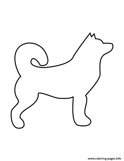 Unicorn Stencil, Dog Template, Emoji Coloring Pages, Carved Wooden Animals, Dog Outline, Felt Animal Patterns, Animal Templates, Simple Line Drawings, Dog Crafts