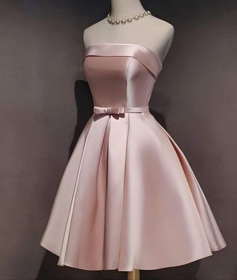 Coquette Cocktail Dress, Vestidos De Gala Elegantes Noche, Dress Mini Prom, Pink Short Prom Dress, Prom Dress Mini, Ballet Gown, Mini Prom Dress, Mini Prom Dresses, Pretty Prom Dresses