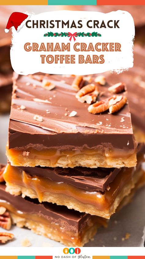 Things To Make With Gram Crackers, Toffee Bar, Graham Cracker Toffee Bars Recipe, Graham Cracker Pecan Bars, Cinnamon Graham Cracker Recipes, Bars Recipe, Christmas Crackers Recipe Saltine Toffee, Graham Cracker Bark, Graham Cracker Toffee Bars