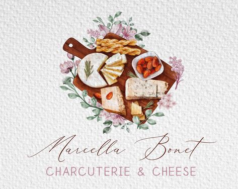 Cheap Packaging, Cheese Logo, Charcuterie Cheese, Food Platters, Custom Labels, Packaging Design, Embellishments, Etsy Seller, Spain