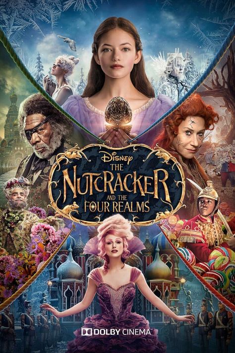 Nutcracker Movie, Nutcracker And The Four Realms, Tam Film, New Disney Movies, Mackenzie Foy, Night Film, رعب نفسي, 2018 Movies, Film Disney