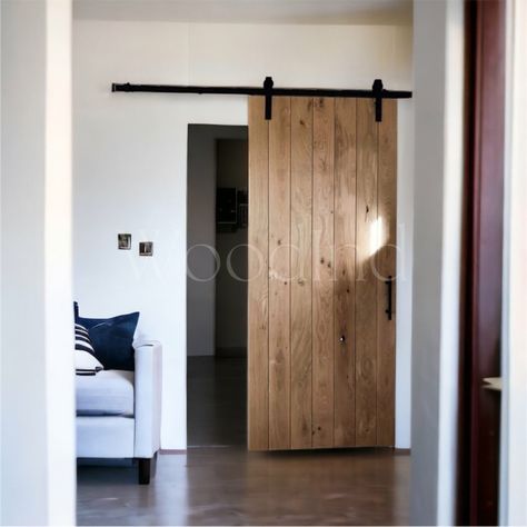 Modern Wood Doors, Hanging Sliding Doors, Sliding Doors Internal, House Renovation Design, Sliding Door Rail, Custom Sliding Doors, Custom Dining Room, Wooden Sliding Doors, Sliding Pocket Doors