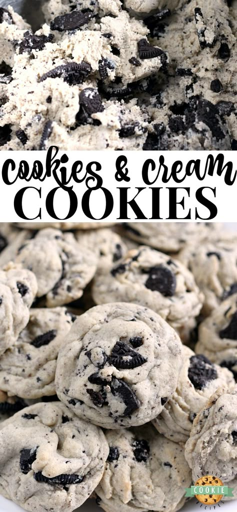 Oreo Desserts, Oreo Pudding, Smores Dessert, Dessert Oreo, Brownie Cheesecake, Cream Cookies, Boston Cream Pie, Dessert Aux Fruits, Baking Recipes Cookies