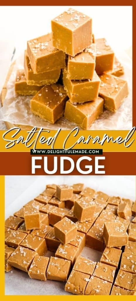 Salted Caramel Fudge - BEST Caramel Fudge Recipe Sea Salt Caramel Fudge Recipe, 2 Ingredient Caramel Fudge, Cashew Fudge Recipe, Salted Caramel Fudge Condensed Milk, Salted Caramels Recipe, Fudge Recipes Caramel, Fudge With Nuts Recipes, Carmel Chocolate Fudge, Snicker Fudge Recipe