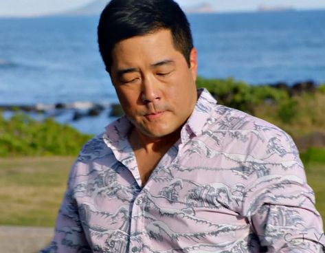 Tim Kang, Magnum Pi, Casual Button Down Shirt, Button Down Shirt, Men Casual, Mens Tops