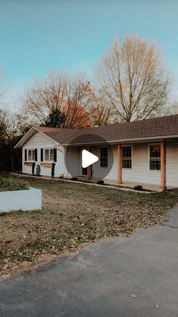 andrew powell on Instagram: "DIY Faux Cedar Beams!" Front Porch Beam Ideas, Porch With Wood Beams, Faux Wood Beams Outdoor, Faux Wood Beams Front Porch, Faux Cedar Porch Posts, Diy Wood Beams Front Porch, Cedar Beams Porch, White House Cedar Posts, Faux Cedar Beams