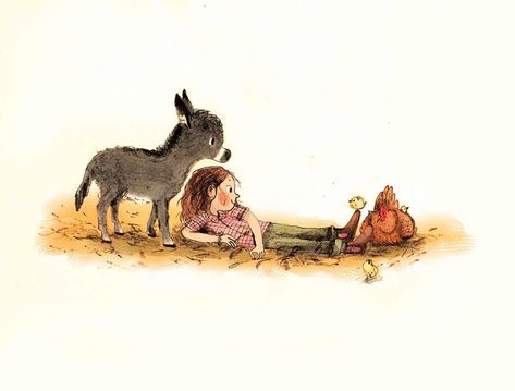 Babies in the barn #donkey #donkeyfoal #foal #chicken #chick #hen #illustration #farm #barn #donklet Briony May Smith, Childrens Books Illustrations, Book Illustration Art, Photography Logo Design, The Barn, Childrens Illustrations, Childrens Art, Children's Book Illustration, Graphic Artist