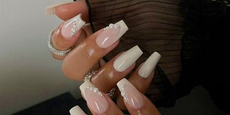 12 Sweet and Subtle Vanilla French Manicures Glazed Donuts, Nude Nail, French Manicures, White Tip, Nail Swag, Nail It, Hair Fragrance, Natural Cleaning Products, French Manicure