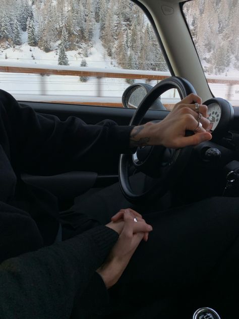 Driving With Boyfriend Aesthetic, Boyfriend Winter Aesthetic, Artsy Boyfriend Aesthetic, Winter Boyfriend Aesthetic, Couples Trip Aesthetic, Protective Husband Aesthetic, Roadtrip Aesthetic Couple, Moving In With Your Boyfriend Aesthetic, Overprotective Boyfriend Aesthetic