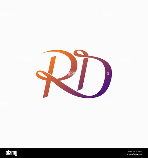 Download this stock vector: Logo design graphic concept creative premium free vector stock letter RD handwriting double sans serif font on connection initial or monogram - 2P5FMYF from Alamy's library of millions of high resolution stock photos, illustrations and vectors. Mailbox Monogram, Vector Logo Design, Birthday Background, Sans Serif Fonts, Vector Stock, Serif Font, Serif Fonts, Graphic Design Logo, Vector Logo