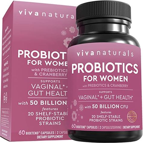 Vitamin Health, Cranberry Vitamins, Good Vitamins For Women, Probiotics For Women, Probiotic Supplement, Natural Probiotics, Best Probiotic, Prebiotics And Probiotics, Feminine Health