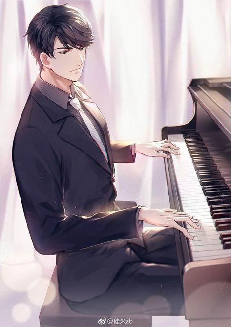 Mr Love Queens Choice Victor, Mr Love Queen's Choice, Mr. Love, Dark Anime Guys, Cool Anime Guys, Anime Love Couple, Manga Boy, The Piano