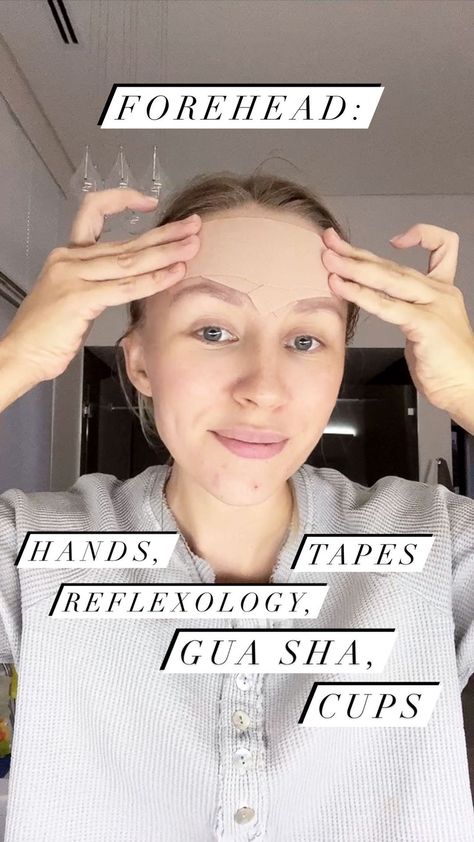 Slower tutorial for those of you who have asked to make a longer video on how to work with the forehead lines & wrinkles. Yes, it takes… | Instagram Get Rid Of Forehead Wrinkles, Healthy Movement, Forehead Lines, Forehead Wrinkles, Anti Aging Tips, Skin Remedies, How To Work, Age Defying, Reflexology