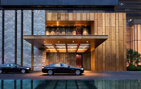 PARK HYATT HANGZHOU: UPDATED 2019 Hotel Reviews, Price Comparison and 702 Photos (Zhejiang) - TripAdvisor Door Design Architecture, Hotel Entrance Door, Hotel Doors Design, Door Design Entrance, Hotel Canopy, Hotel Facade, Canopy Architecture, Building Entrance, Entrance Gates Design